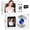 White, variant on Digital Camera, 4K 48MP Dual Screens Camera, 18X Zoom, Portable Small Point and Shoot Digital Cameras with 64GB TF Card, 2 Rechargeable Batteries, Gifts for Kids, Teens, Adult, Mothers Day Gifts