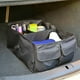 thumbnail image 5 of Organizador de maletero plegable con 3 compartimentos y bolsas de malla - Caja de almacenamiento para SUV de tela Oxford negra, 5 of 8