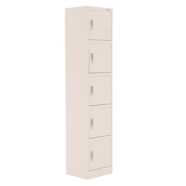 Locker Casillero Guardex Guardex NAPOLES Metálico De 5 Puertas
