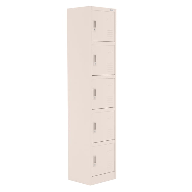 Locker Casillero Guardex Guardex NAPOLES Metálico De 5 Puertas