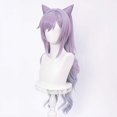 thumbnail image 4 of Peluca de cosplay degradada morada para juego Genshin Impact Lolita Gradient Party Harajuku Hair, 4 of 5