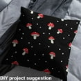 thumbnail image 2 of jejeloiu Red Mushroom Fabric by the Yard 5 Yards,Natural Plant Fabric for Sewing,Cartoon Botanical Home Decor Fabric by the Yard For Child,Super Cozy Room Decor, 2 of 6