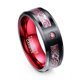 thumbnail image 5 of Anillos con patrón de dragones elementales puros, acabado pulido, regalo de Navidad para hombres, 5 of 5