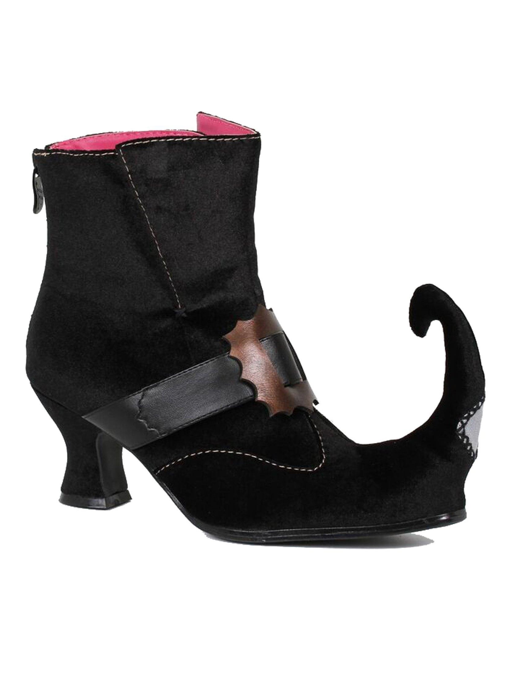 Walmart Witch Adult Black Boots - Halloween Costume Shoes with Walmart Witch Adult Black Boots - Halloween Costume Shoes with