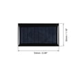 thumbnail image 2 of Mini Solar Panel Cell 5V 45mA 0.225W 53mm x 30mm for DIY Project Pack of 5, 2 of 5