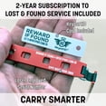 thumbnail image 6 of Keyport Pivot 2.0 Key Organizer Keychain (Red Aluminum) - EDC Multi-Tool + Lost & Found All-in-One, 6 of 9