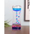 thumbnail image 1 of 1pc Two Color Liquid Oil Spill, Simple Plastic Clear Oil Hourglass Toy For Gift, 1 of 4