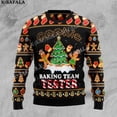 thumbnail image 5 of Suéteres de punto feos de Navidad con forma de hombre de jengibre, muérdeme, para Halloween, regalo de Navidad, para parejas, fiestas, unisex, informales, 1, 5 of 5