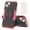 Red, variant on Asuwish Compatible with iPhone 15 6.1 inch Phone Case Tempered Glass Screen Protector Slim Stand Hybrid Heavy Duty Rugged Protective Cell Cover for i Phone15 i15 15Case Women Men Red