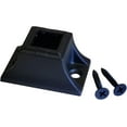 Baluster Screw Down Flat Shoe with Set of Screws for Use with 1/2" Square Iron Balusters Set