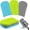 Blue, Green, Gray, variant on TrendMallOasis 20 Pcs Duster Refill Reusable Fleece Duster Refills Feather Flat Dusters Multi Surface Washable Cleaning Pads Tools for Home, Blinds, Car, Pet, Furniture, Fans (Stylish Color)
