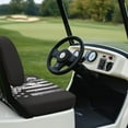 thumbnail image 4 of POLERO Silver Eagle USA Flag Golf Cart Seat Protector Easy to Install Ezgo Txt Front and Back Seat Cushion Cover for Golf Cart Decorations All Seasons, 4 of 8
