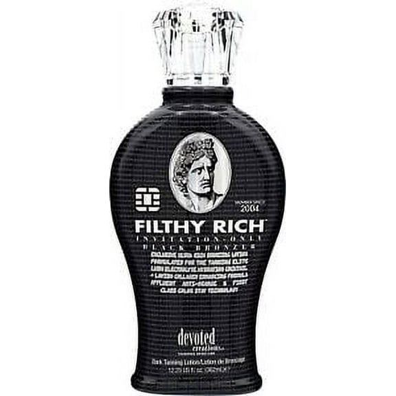 Devoted Creations Filthy Rich Ultra-Rich Black Bronzer Tanning Bed Lotion