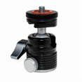 thumbnail image 2 of Mini Ball Head with 3/8-inch Screw Mounts for DSLR Cameras, 2 of 5
