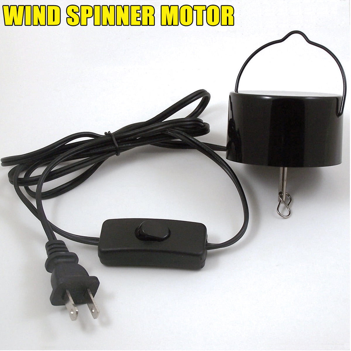 Electric Operated Hanging Wind Spinner AC Motor Rotating Garden Decor 35RPM  US 