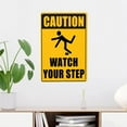 thumbnail image 5 of Watch Your Step Sign Warning Metal Sign Vintage Sign Wall Decor for Home Farm Bar Shop Club Coffee Outdoor Signs 8x12 Inch, 5 of 7