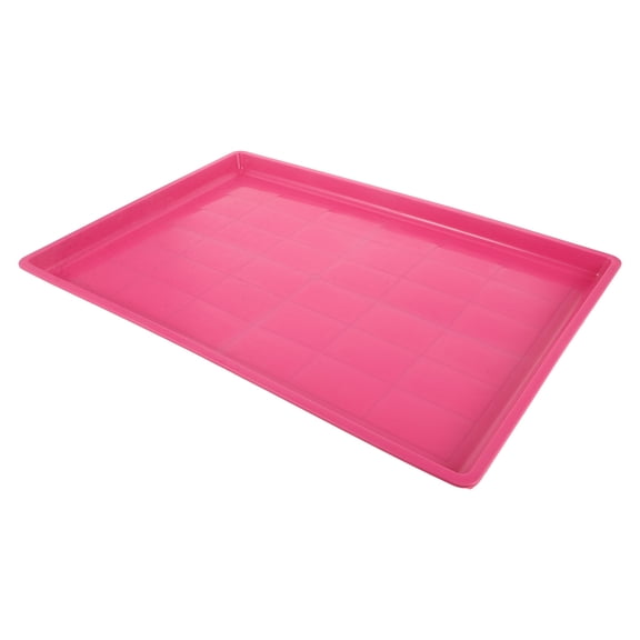 CTIRCHIU Dog Crate Tray Replacement Plastic Pink Smooth Lines 1Pack