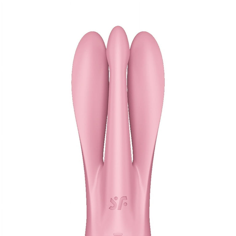 Satisfyer Threesome 1 Lay-On Vibrator - Powerful Vibrating Clitoral and  Labia Stimulator, Personal Massager, Sex Toys for Women - Waterproof,  Rechargable (Pink) - Walmart.com