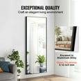 thumbnail image 4 of KFFKFF Full Length Floor Mirror 71'' x 31'' Free Standing Wall Mounted Tempered, 4 of 9
