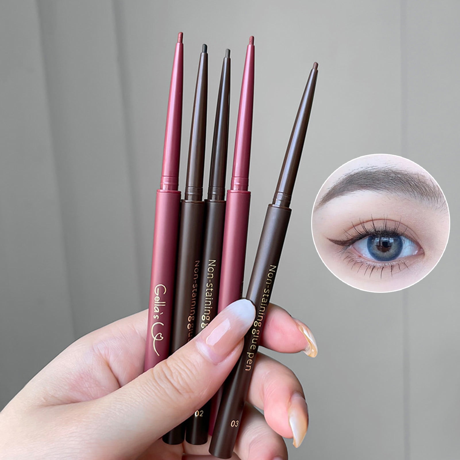 LINASHI 1.5MM Gel Eyeliner High Pigmented Quick Drying Smooth WaterOut