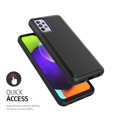 thumbnail image 4 of Takfox for Samsung A52 Case, Galaxy A52 Case, Galaxy A52 5G Case, Shockproof Hard Plastic Scratch Resistant Bumper Rubber Grip Sturdy Full Body Protective Phone Cases-Black, 4 of 6