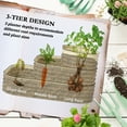 thumbnail image 3 of Outsunny 3-Tier Raised Garden Bed 62.25" x 43" x 32.25" Planter Set, Cream, 3 of 9