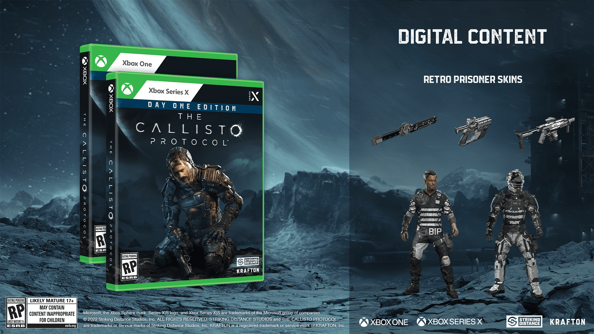 The Callisto Protocol on PS4 and Xbox One - the beginning of the