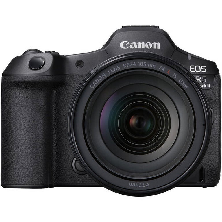 Canon EOS R6 Mark II Mirrorless Camera Bundle - 24-105mm F/4 Lens, 64GB Card, Case, Batteries, LED Light & More (Renewed International Model)