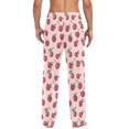 thumbnail image 4 of FORMRS Mens Pajama Pants with Pockets Sleepwear Lounge Bottoms Sizes S-2XL, Cherries Pattern, 4 of 7
