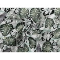 thumbnail image 6 of oneOone Rayon Purple Fabric Leaves Sewing Fabric By The Yard Printed Diy Clothing Sewing Supplies 56 Inch Wide, 6 of 6