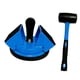thumbnail image 5 of Herramienta para reparar huecos en el suelo. Herramienta robusta de alta resistencia con succión de grado 45. Azul, 5 of 9