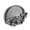 Gray, variant on Vintage Pillbox Fascinator Hat with Fabric Flower & Rhinestone Embellishments for Wedding Church Formal Occasion Headwear