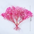 thumbnail image 3 of Preserved Baby's Breath 3 Bunches, 100% Natrual Fresh Gypsophila Long Lasting Flowers for Vase Arrangements Home Decoration Photo Props Parties and Weddings, DIY Décor-Pink, 3 of 12
