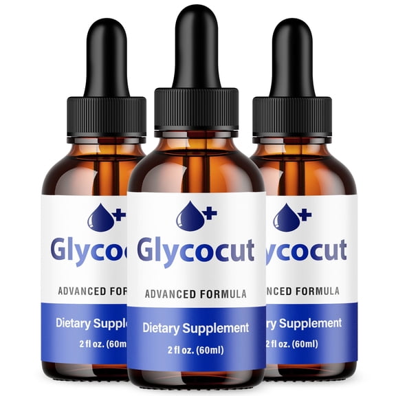 Glycocut Advanced Formula Drops Natural Support Supplement 90 Servings