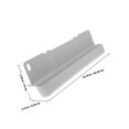 thumbnail image 2 of OULII 1Pack Kitchen Faucet Splash Guard Grey Rectangular Splashproof for Homeowners, 2 of 8