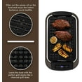 thumbnail image 7 of CUSIMAX Smokeless Grill Indoor Grill Electric Grill, 1800W Portable Korean BBQ Grill with Turbo Smoke Extractor Technology, Non-stick Removable Grill Plate, Great for Party, Brown, 7 of 7