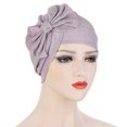 thumbnail image 2 of Travelwant Women's Autumn Winter Knotted Hat Wrap Cap India's Hat Turban Headwear, 2 of 7