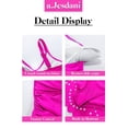 thumbnail image 6 of a.Jesdani Womens One Piece Swimsuit Tummy Control with Cutout Skirt Bathing Suit Modest Twist Front Swim Dress Rose XL, 6 of 16