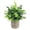 Green2, variant on Spring Fake Plants, Artificial Tropical Small Pot Green Plants Indoor Office Table Kitchen Bathroom Home Decor, Semi Spherical Pulp Bonsai for Farmhouse Office Tabletop Decor, 1Pc(Green3,3x3x9.8")