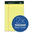 thumbnail image 3 of TOPS Docket Ruled Perforated Pads, 5 x 8, Narrow, Canary, 50 Sheets, 6/Pack -TOP63351, 3 of 6