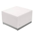 thumbnail image 5 of BizChair White LeatherSoft Reception Configuration, 6 Pieces, 5 of 6