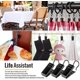thumbnail image 5 of 100 Pack Small Curtain Clips Curtain Hooks for Outdoor String Lights, Stainless, 5 of 5