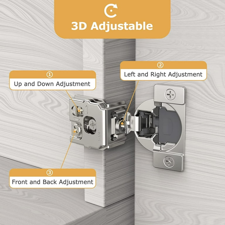 3 4 Overlay Door Hinges Matttroy