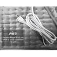thumbnail image 5 of HBBKVI Heated Blanket, 30"x16" 76x40cm Heating Pad Heating Pad Heating Blanket Heating Pad Winter Warming Pad US Standard, 5 of 6