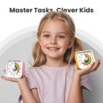 thumbnail image 2 of Infpokid Temporizador Visual Para Niños Con Función De Pausa Lindo Temporizador Silencioso Con Arco Iris Para Aula Enseñanza Tarea Cocina 60 Minutos Cuenta Regresiva Gestión Del Tiempo Para Tdah (Arco, 2 of 6