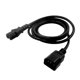 thumbnail image 3 of Cable De Extensión De Fuente De Alimentación De CA Cuadrado De 3x1.5 Mm IEC 320 C14 Sunnimix Cable de extensión, 3 of 6