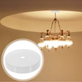 thumbnail image 3 of 6pcs Ceiling Cover Plate Light Fixture Mounting Plate Pendant Light Cover, 3 of 5