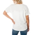 thumbnail image 2 of Women's Gameday Couture  White Philadelphia Eagles Victorious Vixen T-Shirt, 2 of 2