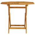 thumbnail image 3 of vidaXL 5 Piece Garden Dining Set Solid Teak Wood, 3 of 11
