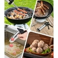thumbnail image 6 of HK Jerky Gun Kits, Jerky Maker Gun, Meatball Maker, 2.5 LB Stainless Steel Sausage Stuffer Jerky Making Gun with 6 Stainless Nozzles, 2 Cleaning Brushes, 1 Stomper, 6 of 8